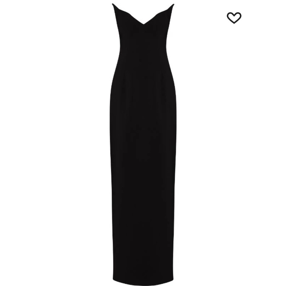 Monot black strapless interior corset dress size 4